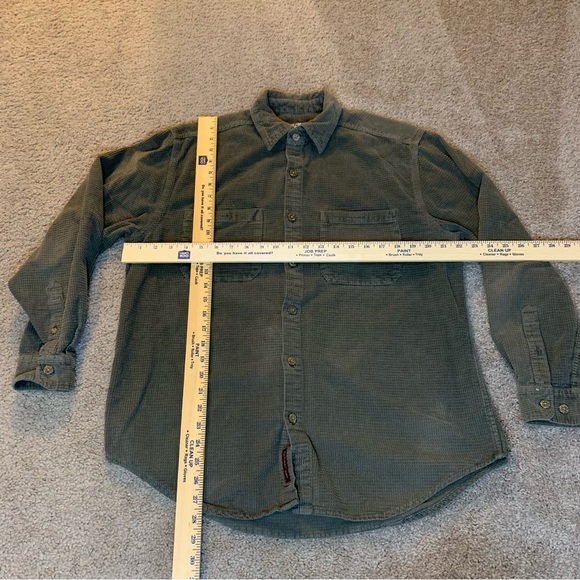 The Territory Ahead Button Down Green Mens Medium - Picture 2 of 10